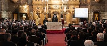 Conferinţa preoţească semestrială a slujitorilor din Arhiepiscopia Dunării de Jos Conferinţa preoţească semestrială a slujitorilor din Arhiepiscopia Dunării de Jos