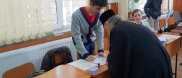 Înaltpreasfinţitului Părinte Casian a participat la vot Înaltpreasfinţitului Părinte Casian a participat la vot