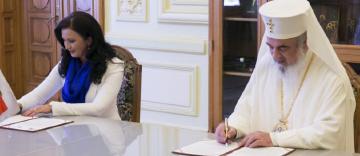 Protocol de colaborare între Patriarhia Română și Ministerul pentru Românii de Pretutindeni Protocol de colaborare între Patriarhia Română și Ministerul pentru Românii de Pretutindeni