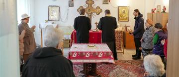 Ajutoare oferite persoanelor vârstnice de către Parohia „Sf. Nicolae“ din Brăila