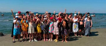O excursie la malul mării pentru copiii Centrului de zi pentru copii „Sfantul Spiridon“, Galati
