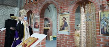 Slujbă de binecuvântare pentru slujirea într-un nou locaș de cult în localitatea Matca, județul Galați Slujbă de binecuvântare pentru slujirea într-un nou locaș de cult în localitatea Matca, județul Galați