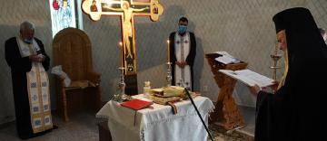Binecuvântarea lucrărilor la biserica „Naşterea Maicii Domnului“ din localitatea Ţibăneşti, judeţul Brăila Binecuvântarea lucrărilor la biserica „Naşterea Maicii Domnului“ din localitatea Ţibăneşti, judeţul Brăila