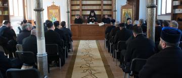 Şedinţă de lucru în cadrul Protoieriei Galaţi Şedinţă de lucru în cadrul Protoieriei Galaţi
