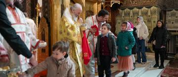Slujire arhierească la Catedrala arhiepiscopală din Galaţi