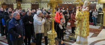 Slujire arhierească în Duminica a 4-a din Postul Sfintelor Paști, la Galați