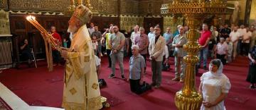 Slujire arhierească la Galaţi, în prima Duminică după Rusalii Slujire arhierească la Galaţi, în prima Duminică după Rusalii