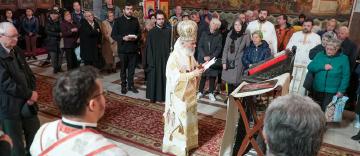 Slujire arhierească la Catedrala arhiepiscopală din Galați Slujire arhierească la Catedrala arhiepiscopală din Galați