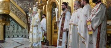 Slujire arhierească la Catedrala arhiepiscopală din Galați