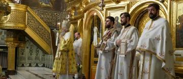 Slujire arhierească la Catedrala din Galați