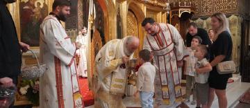 Slujire arhierească la Catedrala arhiepiscopală din Galaţi