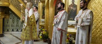 Duminica dinaintea Botezului Domnului la Catedrala arhiepiscopală din Galaţi
