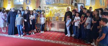 Popasuri duhovnicești pentru 50 de copii din localitatea Matca