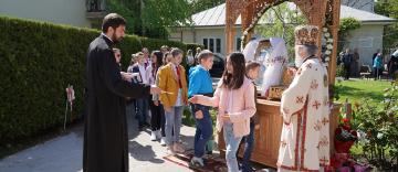 Sărbătoarea Sfântului Efrem cel Nou la Galaţi Sărbătoarea Sfântului Efrem cel Nou la Galaţi