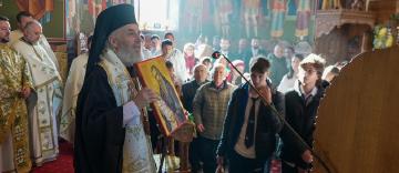 Hramul parohiei gălăţene ocrotită de Sfântul Cuvios Stelian Paflagonul