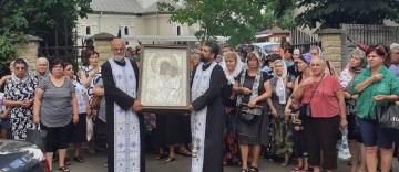 Sfânta Icoană a Maicii Domnului a ajuns și în cetatea de la Dunăre