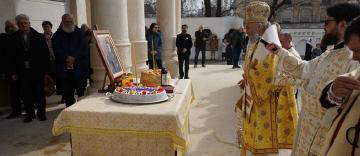 Episcopul Nifon Niculescu a fost pomenit astăzi la Catedrala Arhiepiscopală din Galaţi