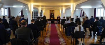 Elevii Seminarului Teologic „Sf. Andrei“ din Galaţi se pregătesc pentru examenele naţionale Elevii Seminarului Teologic „Sf. Andrei“ din Galaţi se pregătesc pentru examenele naţionale