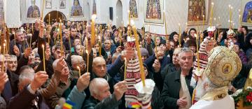 Sfinţirea bisericii din localitatea Cuca, judeţul Galaţi