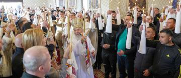 Sfinţirea bisericii din cadrul Penitenciarului Galaţi