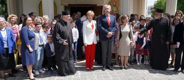 Familia Regală a României în vizită la Galaţi Familia Regală a României în vizită la Galaţi