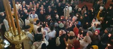 Slujire arhierească la Catedrala arhiepiscopală din Galaţi în Ziua Culturii Naţionale Slujire arhierească la Catedrala arhiepiscopală din Galaţi în Ziua Culturii Naţionale